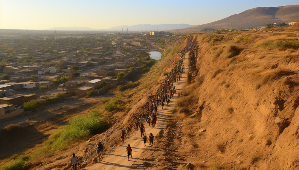 171.000 migranti registrati al confine tra Stati Uniti e Messico a marzo